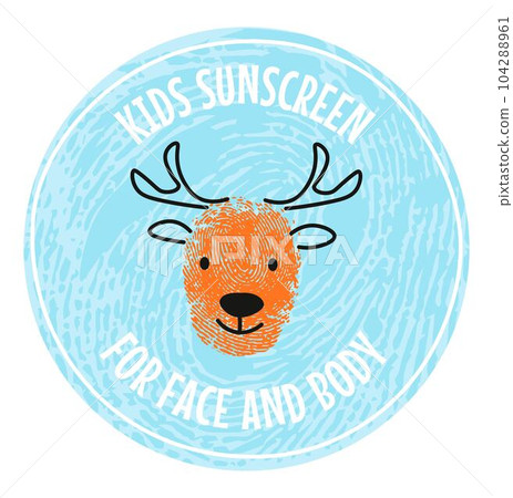 Kids sunscreen for face and body, health care 104288961