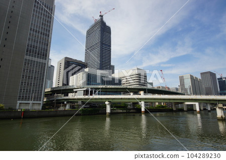 大阪城市景觀摩天大樓 大阪城市景觀摩天大樓 104289230
