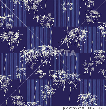 Sparkler pattern suitable for textiles, 104290433