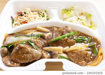 Delicious revanilla bento Delicious revanilla bento 104291929