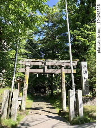 wa訪神社的鳥居 104292228