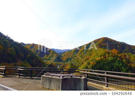Nagai Dam Nagai Hyakushu Lake Nagai Dam Nagai Hyakushu Lake 104292648