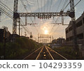 Railroad/Sunset/Railway 104293359
