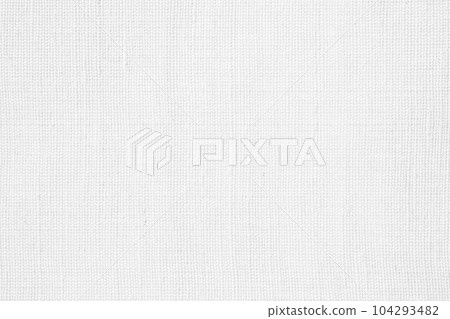 White linen canvas fabric texture background 104293482