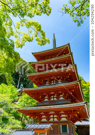 奈良縣長谷寺五層塔 奈良縣長谷寺五層塔 104294290