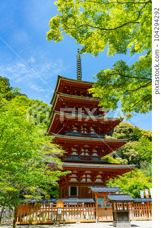 奈良縣長谷寺五層塔 奈良縣長谷寺五層塔 104294292