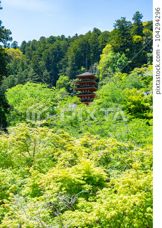 奈良縣長谷寺五層塔 奈良縣長谷寺五層塔 104294296
