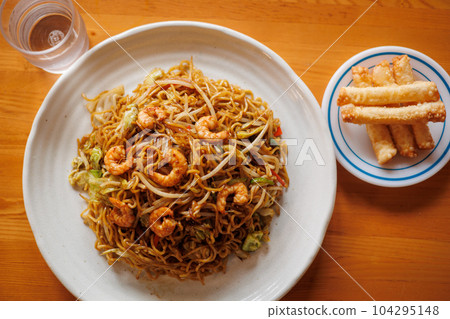 Misawa specialty cheese roll and yakisoba (Misawa City, Aomori Prefecture) 104295148