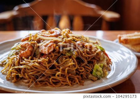 新鮮蝦炒麵（青森縣三澤市） 104295173