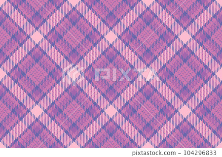 Textile check texture of plaid background seamless with a vector fabric tartan pattern. 104296833