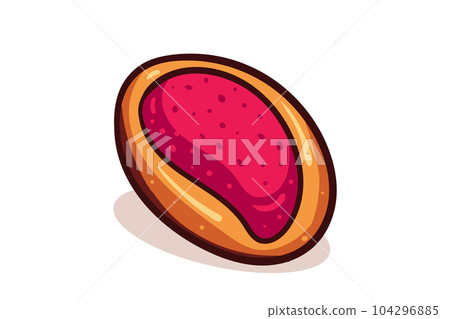 Sweet cake vector illustration. Dessert food symbol. Bakery design elements, logos, badges, labels and icons. Sweet cake vector illustration. Dessert food symbol. Bakery design elements, logos, badges, labels and icons. 104296885
