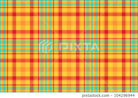 Texture tartan vector of plaid textile background with a seamless pattern fabric check. 104296944
