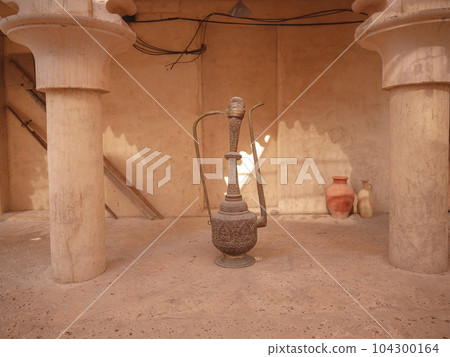 Al seef-old historical district with traditional Arabic architecture. 104300164