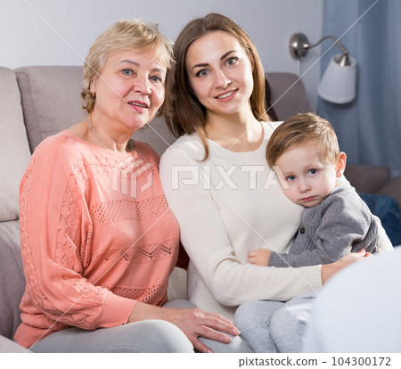 Portrait of happy family who is resting together Portrait of happy family who is resting together 104300172
