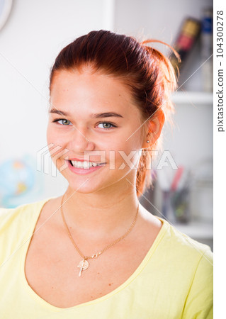 glad girl portrait glad girl portrait 104300278