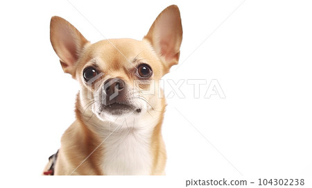 Chihuahua white background 104302238