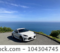 Sea and sports car 104304745