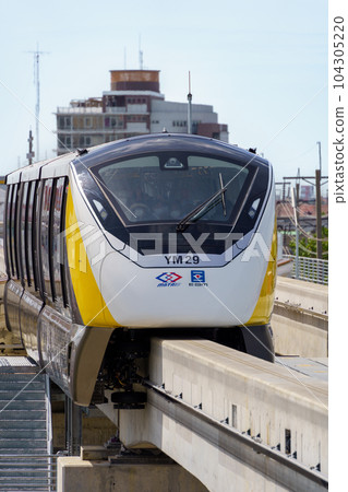 泰國曼谷的單軌列車（黃線） 104305220