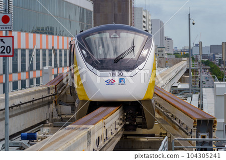 泰國曼谷的單軌列車（黃線） 104305241