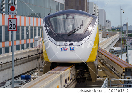 泰國曼谷的單軌列車（黃線） 104305242