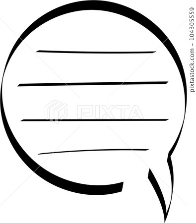 speech bubble balloon icon sticker memo keyword planner text box banner, flat png transparent element design 104305559