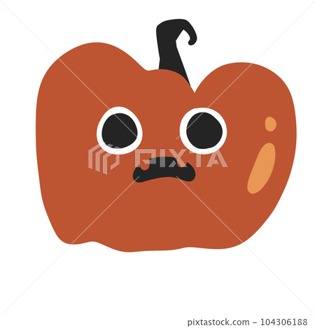 pumpkin halloween cartoon icon 104306188