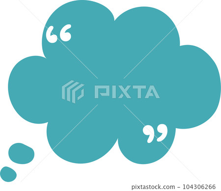 speech bubble balloon icon sticker memo keyword planner text box banner, flat png transparent element design 104306266