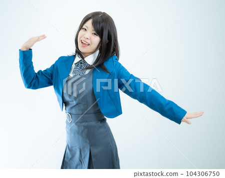 Collection of cute poses for high school girls (dance) 104306750