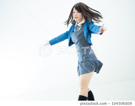 Collection of cute poses for high school girls (dance) 104306809