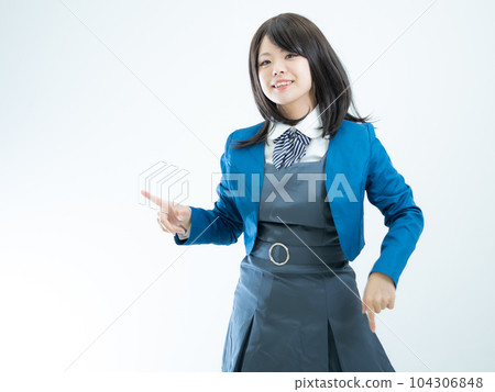 女高中生的可愛姿勢合集（舞蹈） 104306848