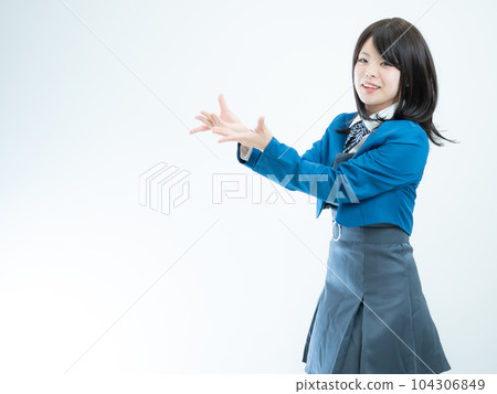 女高中生的可愛姿勢合集（舞蹈） 104306849