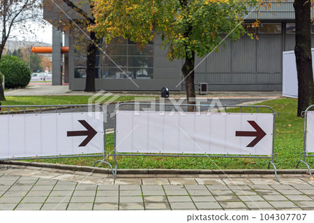 Direction Arrows Copy Space Direction Arrows Copy Space 104307707