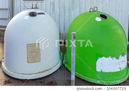 Glass Recycling Containers 104307729