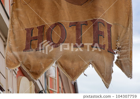 Torn Hotel Flag 104307759