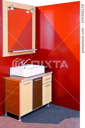 Wooden bathroom Wooden bathroom 104308129