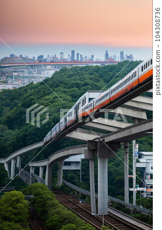 image of monorail image of monorail 104308736