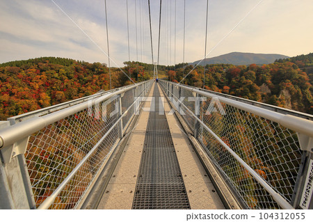 紅葉九重夢大吊橋(2021年11月大分縣九重町) 紅葉九重夢大吊橋(2021年11月大分縣九重町) 104312055