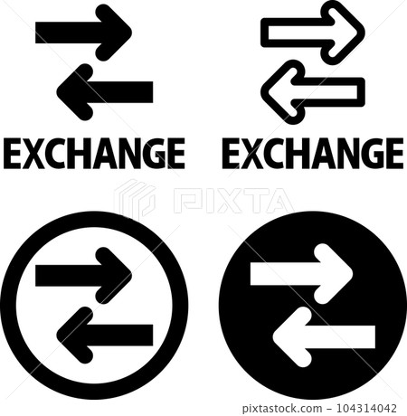 交換圖標 交換圖標 104314042