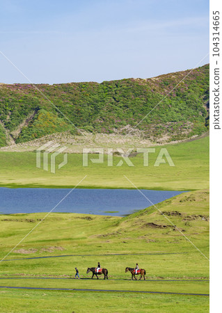 [熊本縣]阿蘇火山口草原草千里濱海灘和騎馬徒步旅行 104314665