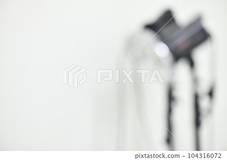 a dim light fixture against a white background 104316072