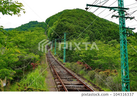 [鼻電鐵]妙見山和妙見森林纜車軌道（妙見森林纜車：黑川站） 104316337