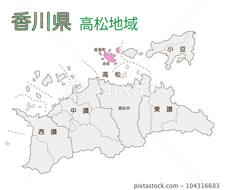 高鬆地區 香川郡直島町 104316683