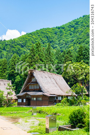 Gokayama Suganuma Gassho-zukuri Village (Summer) 104316743