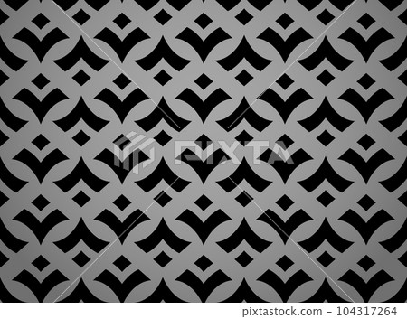 Abstract geometric pattern. A seamless vector background. Black and gray ornament. Graphic modern pattern. Simple lattice graphic design Abstract geometric pattern. A seamless vector background. Black and gray ornament. Graphic modern pattern. Simple lattice graphic design 104317264