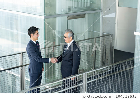 Business scene handshake Business scene handshake 104318632