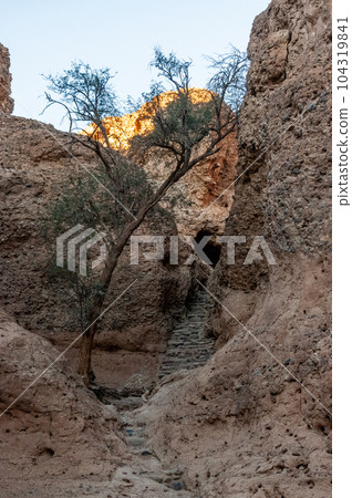 Sunset at Sesriem Canyon 104319841