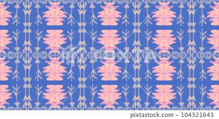 Geometric ethnic print. Grunge navajo ornament. 104321643