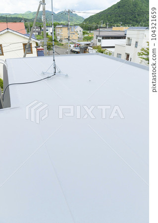 Completion of house renovation Roof after replacement Completion of house renovation Roof after replacement 104321659