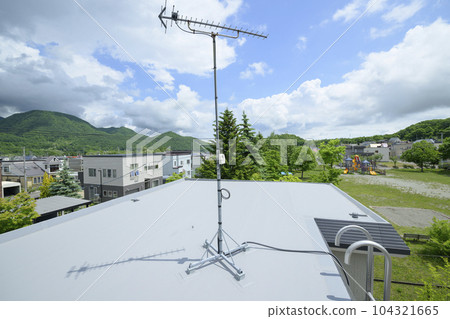 Completion of house renovation Roof after replacement 104321665
