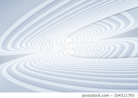 White spiral futuristic building artificial space background 3D rendering White spiral futuristic building artificial space background 3D rendering 104321765